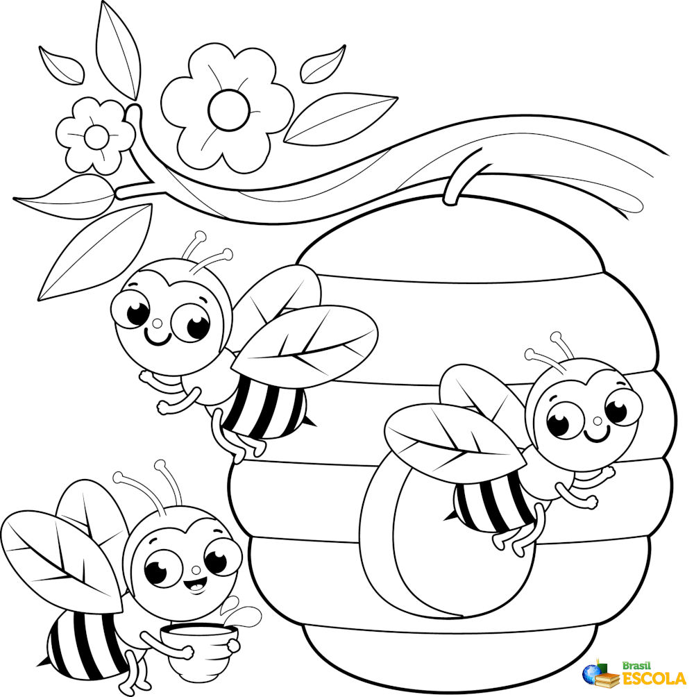 Curiosidades Fascinantes sobre Abelhas Enquanto Você Colore