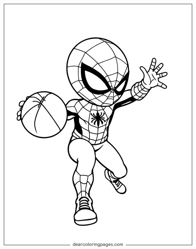 Os Melhores Desenhos do Homem-Aranha Funko Pop para Colorir
