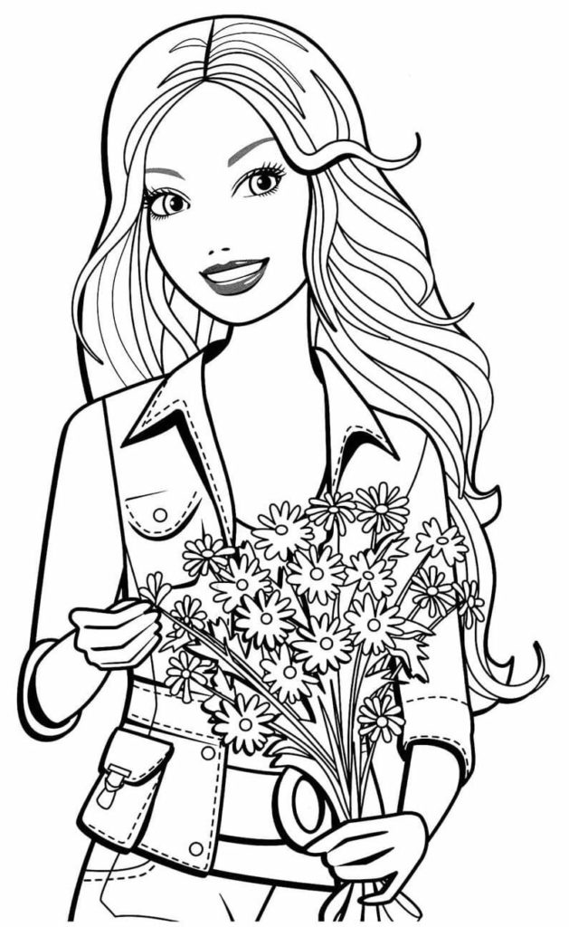 Crie Seus Próprios Desenhos da Barbie para Colorir com o Canva