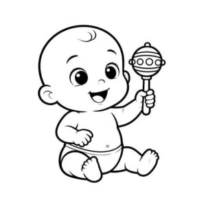 Além do Básico: Ideias de Cores para Acessórios de Bebê em Desenhos