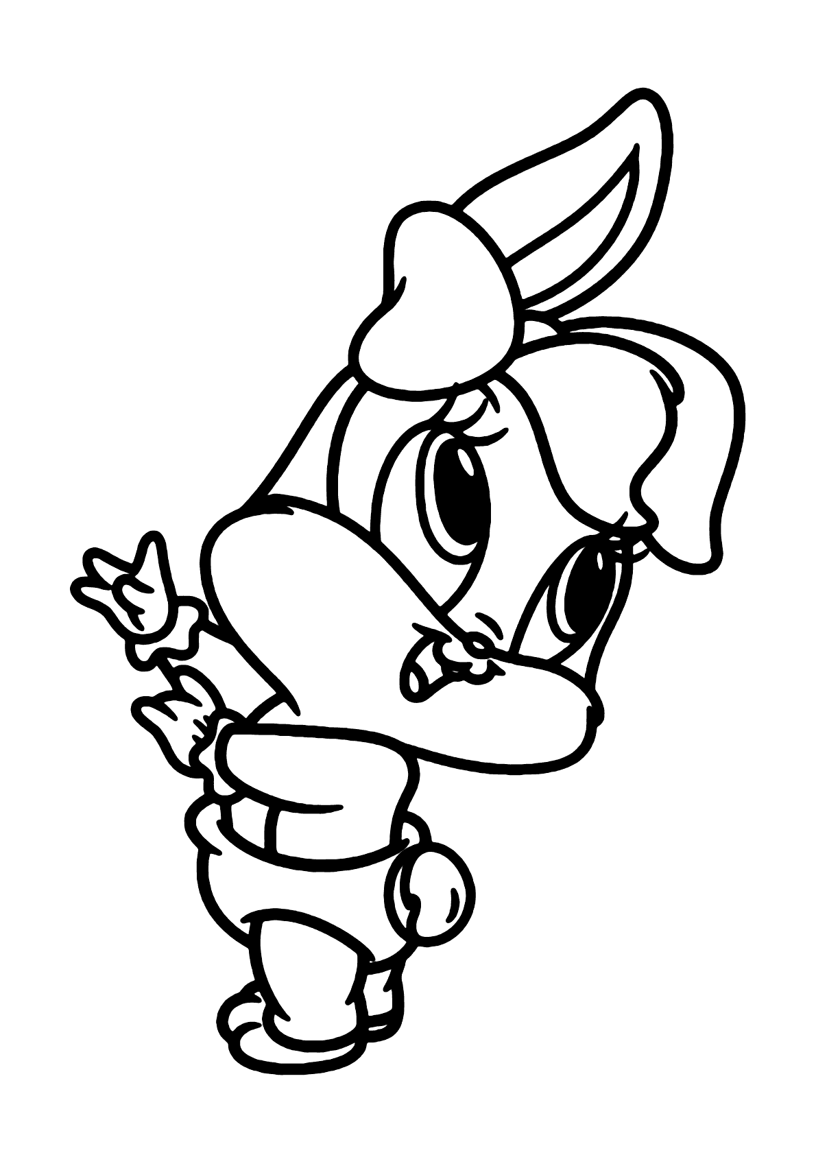 desenho bebe para colorir