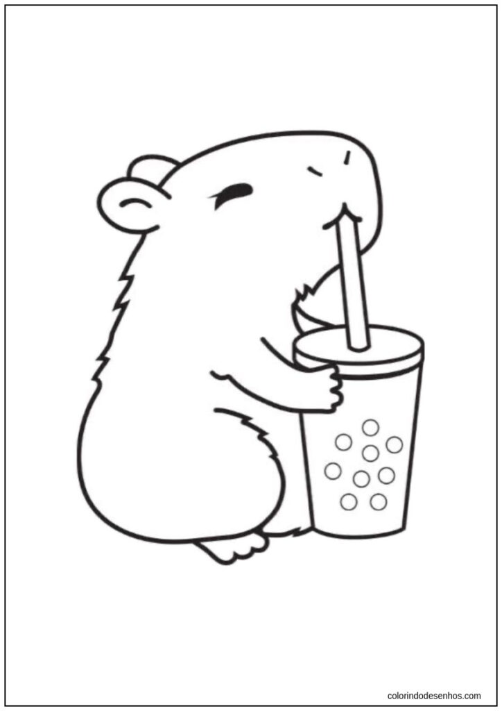 Benefícios de Colorir Capivaras: Atividade Relaxante e Educativa para Todas as Idades