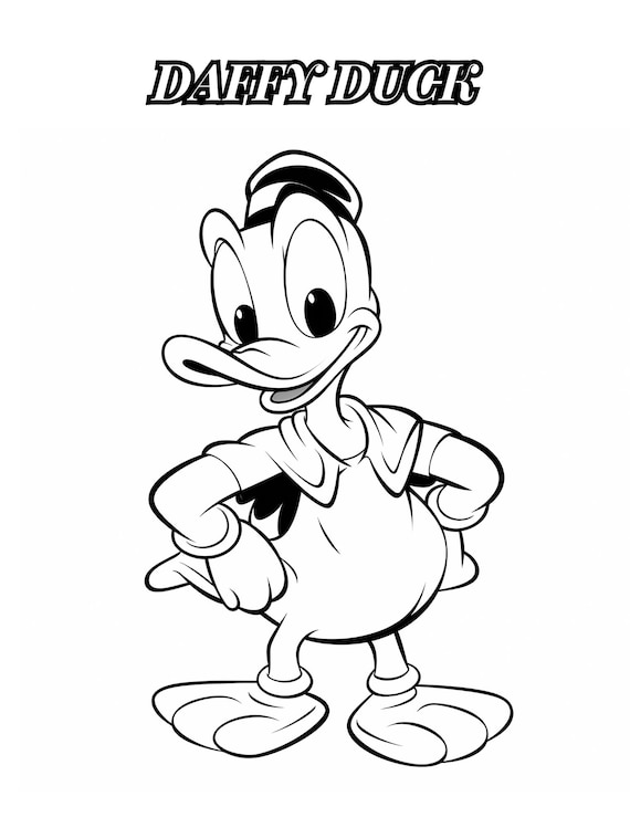 desenho cartoon para colorir