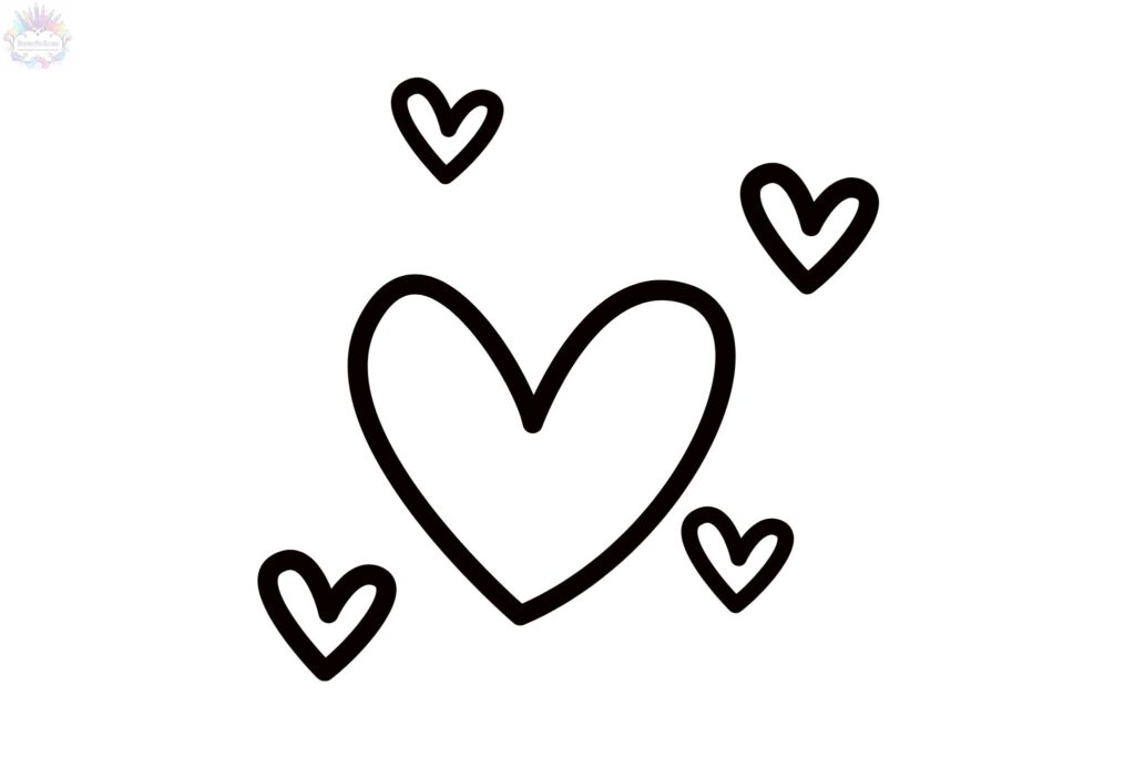 Corações com Asas para Colorir: Estilos e Inspirações