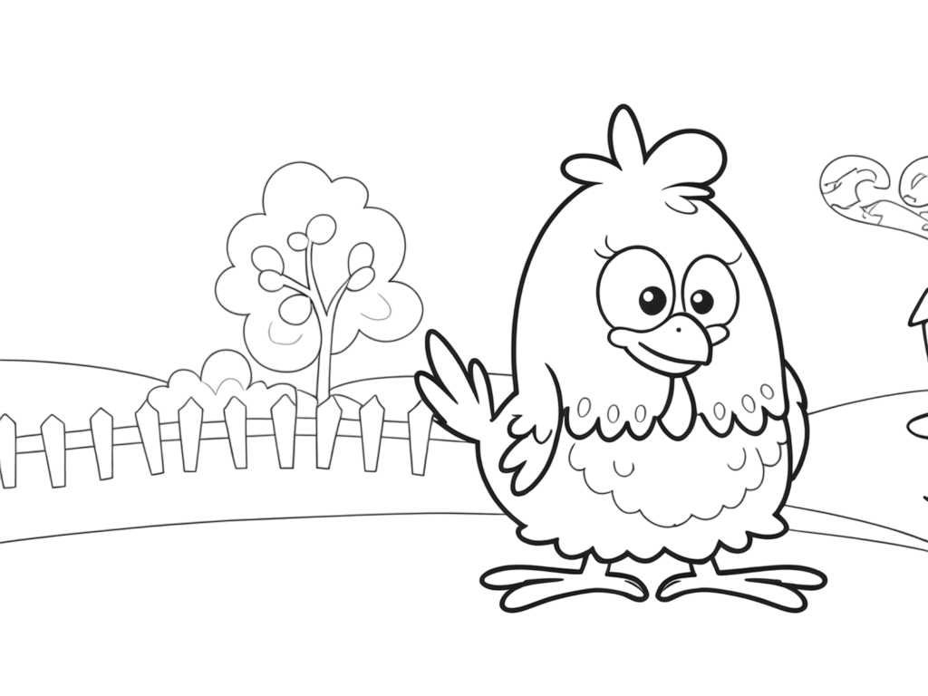 Guia Completo dos Personagens da Galinha Pintadinha para Colorir