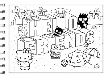 desenho da hello kitty para colorir