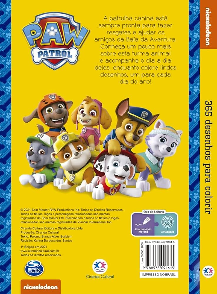 Onde Encontrar Desenhos Exclusivos da Patrulha Canina para Imprimir