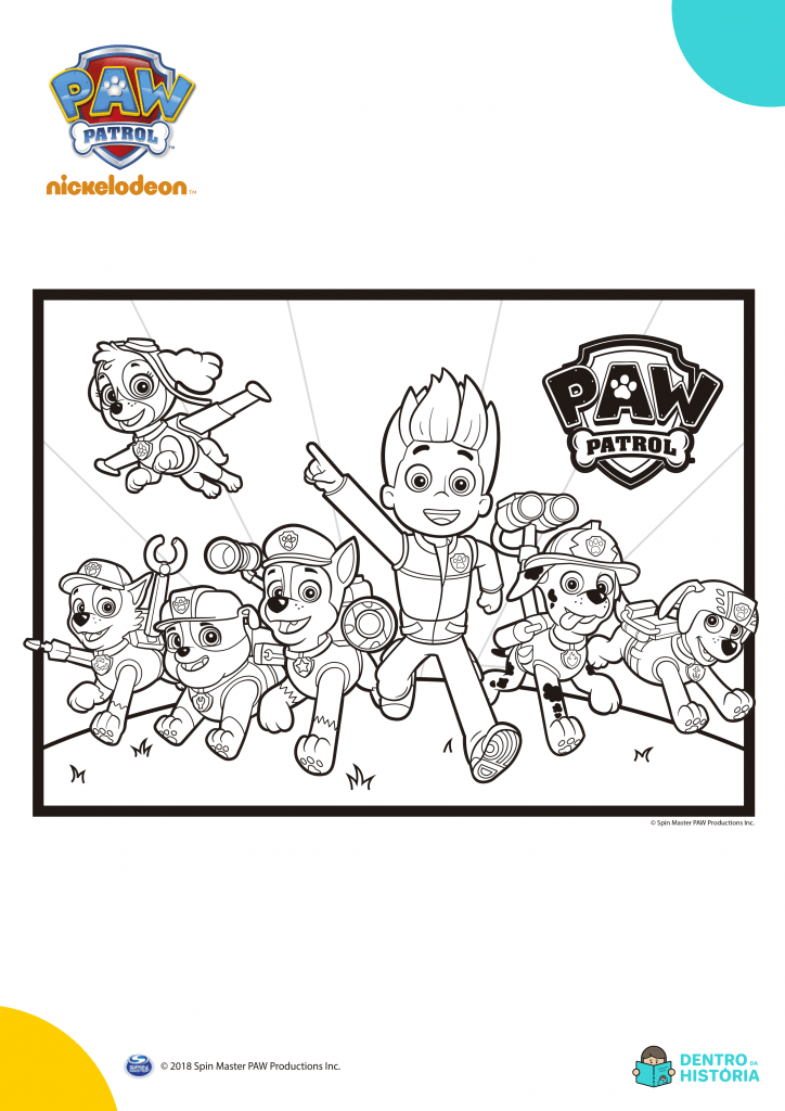 Onde Encontrar Desenhos Exclusivos da Patrulha Canina para Imprimir