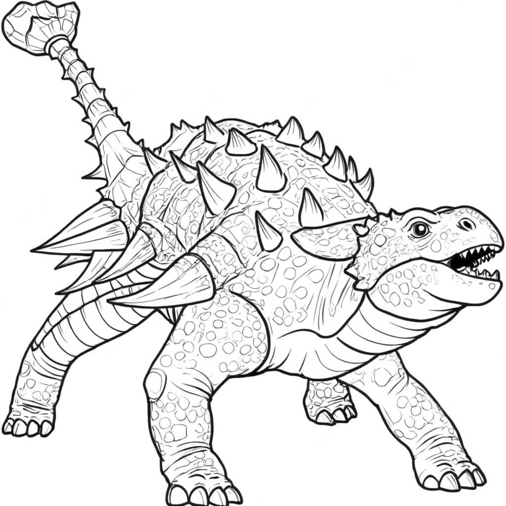 desenho de dinossauro para colorir