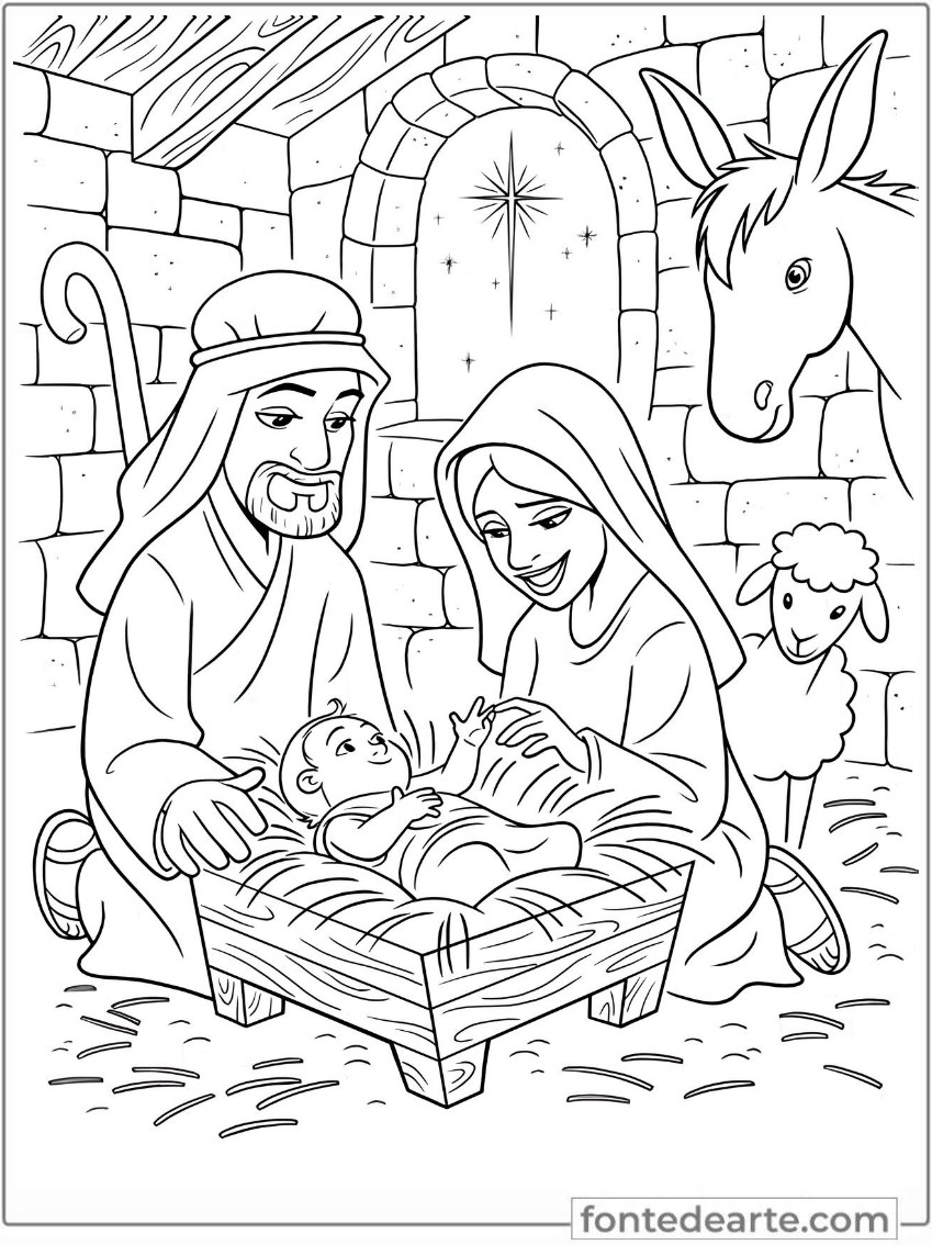 Ideias criativas de atividades com desenhos de Jesus para a catequese