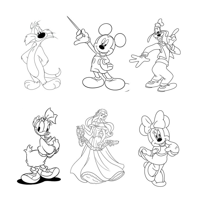 desenhos para colorir flores