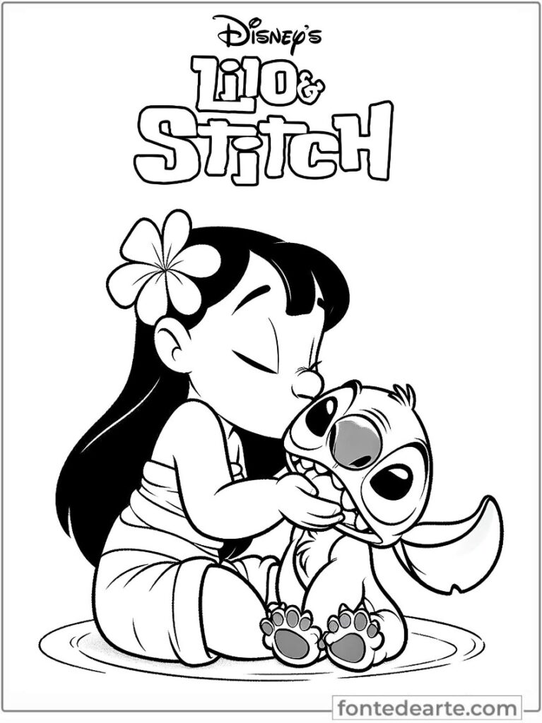 Os Melhores Aplicativos para Colorir Desenhos do Stitch no Celular