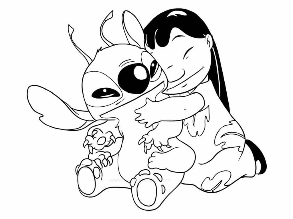 desenho do stitch
