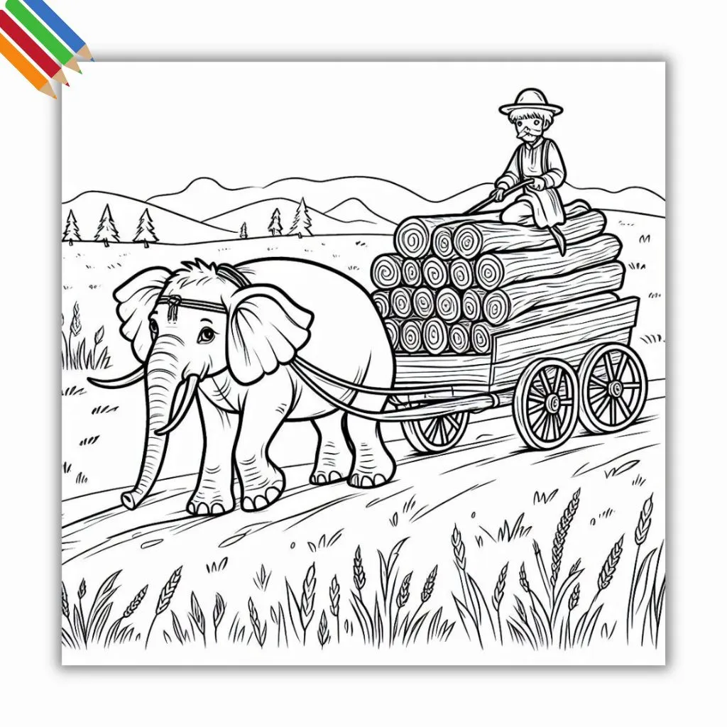 Como Desenhar um Elefante Passo a Passo para Crianças