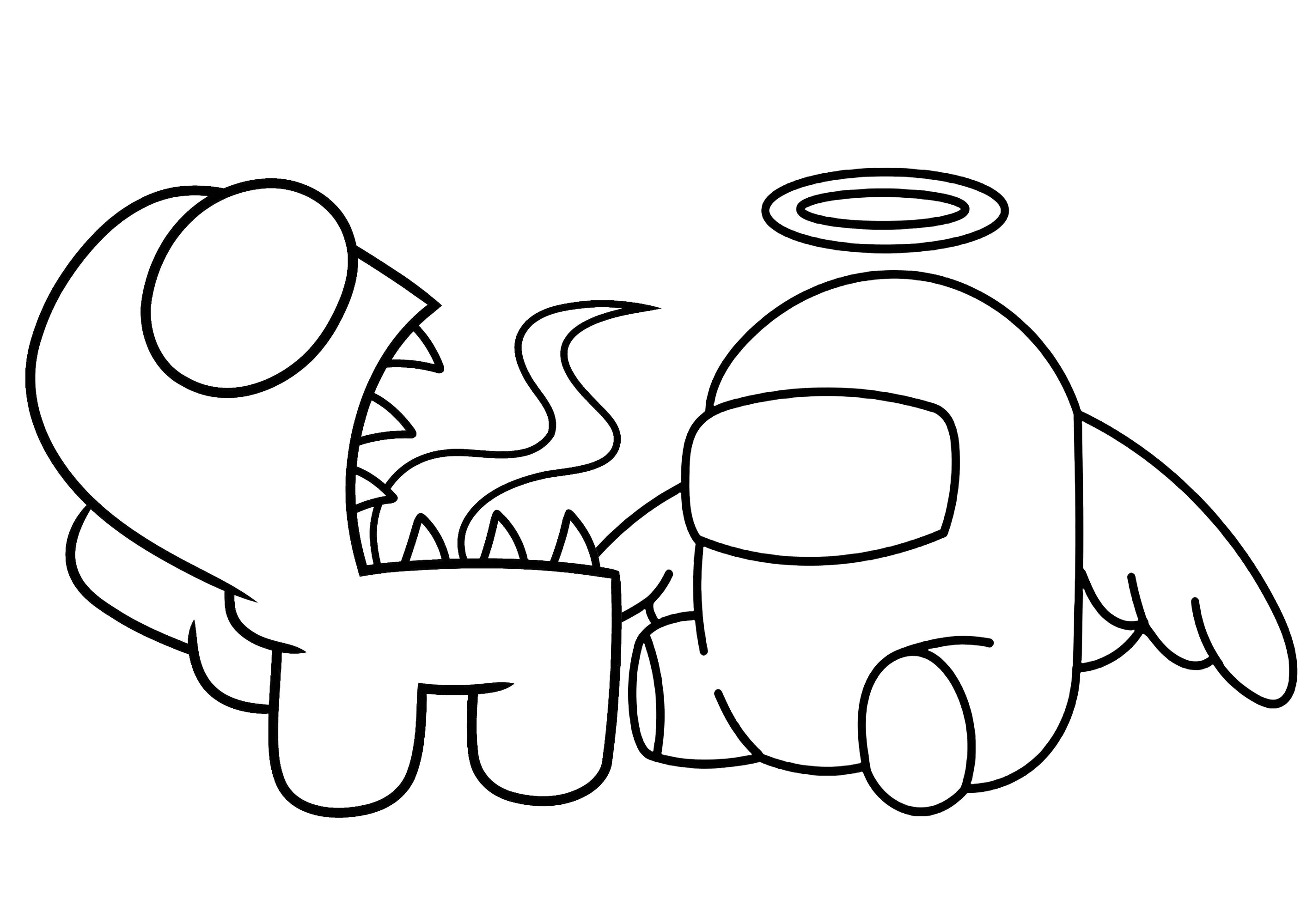 desenho engraçado para colorir