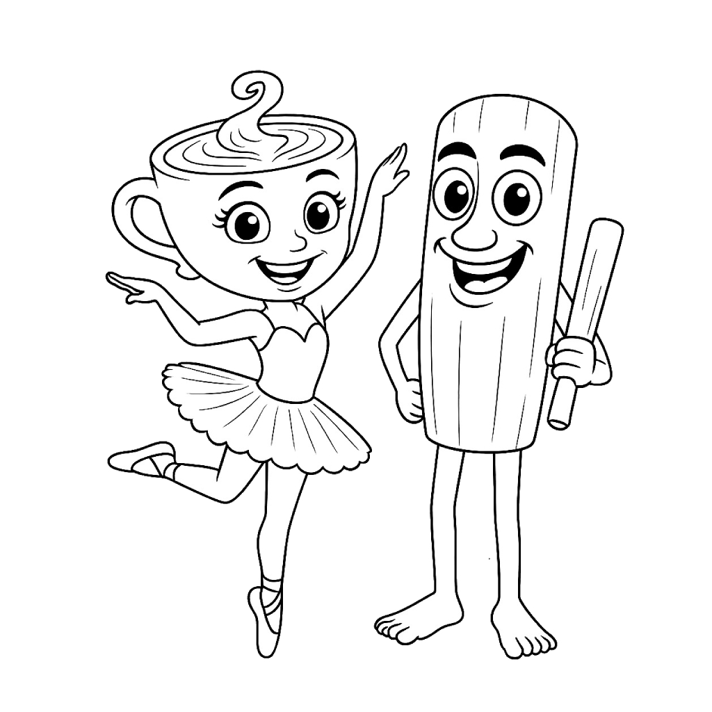 Top 10 Temas de Desenhos Divertidos para Colorir com Crianças