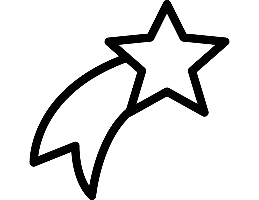 desenho estrela para colorir