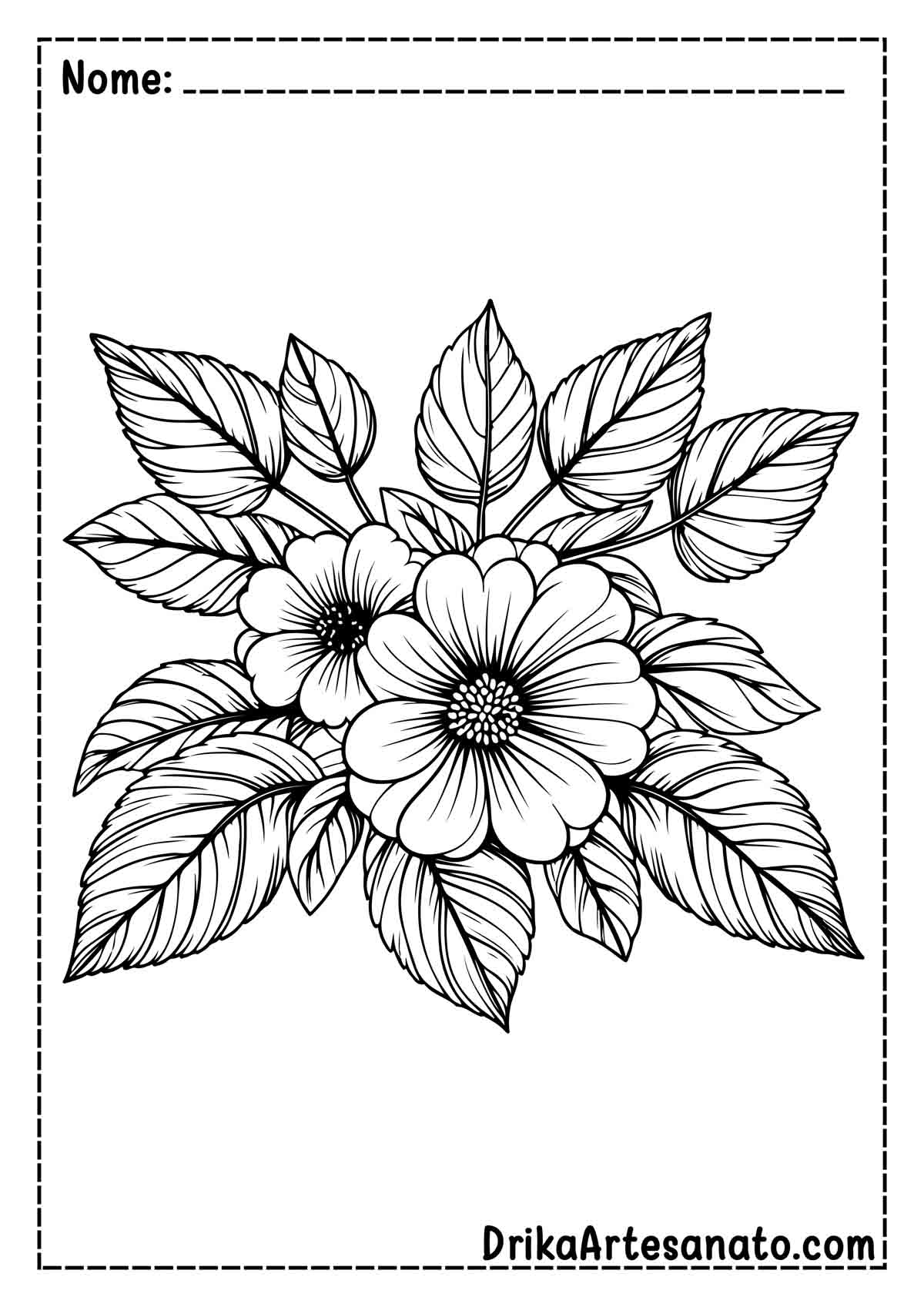 Os Melhores Desenhos de Buquês de Flores para Colorir e Relaxar