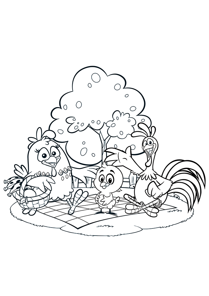 Como Imprimir Desenhos da Galinha Pintadinha em Casa