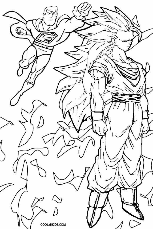 Atividades Criativas: Goku Criança para Colorir e Imprimir