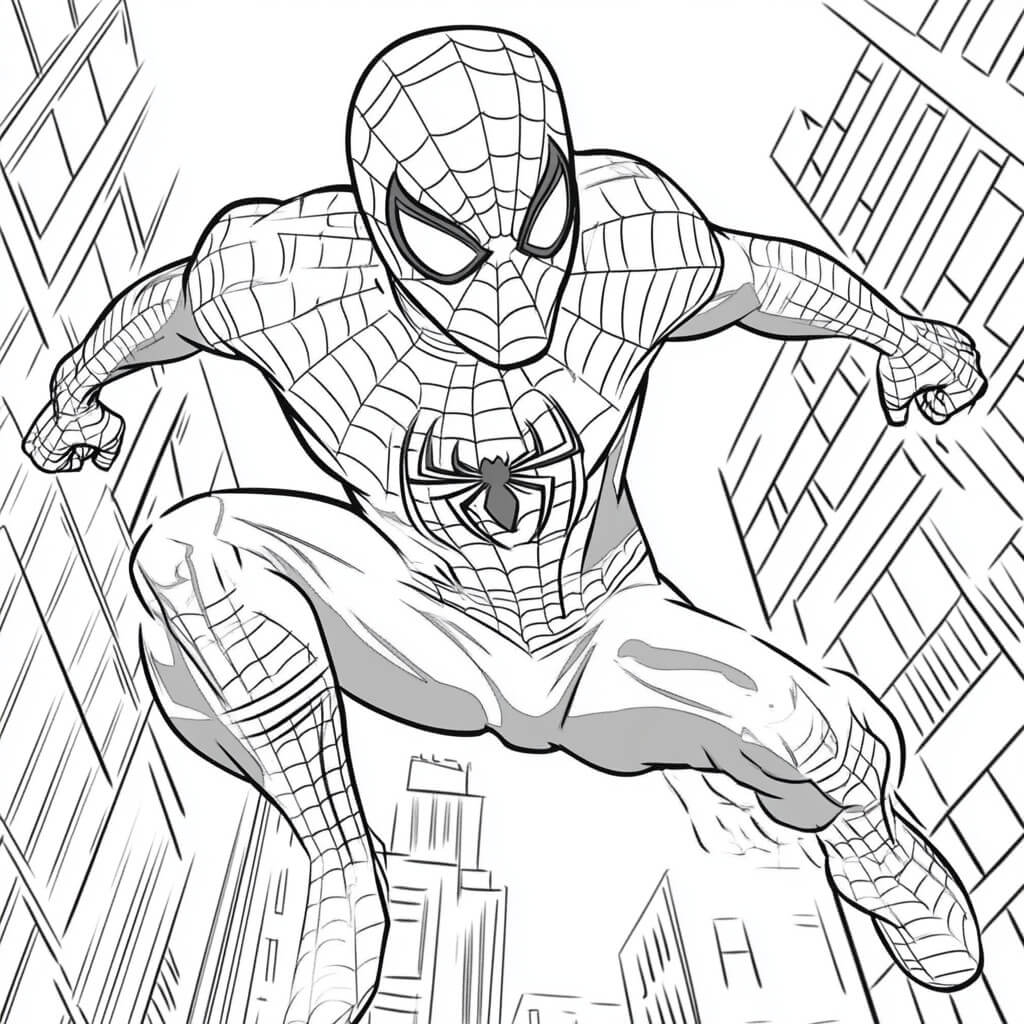Como Imprimir Desenhos do Homem-Aranha em Alta Qualidade
