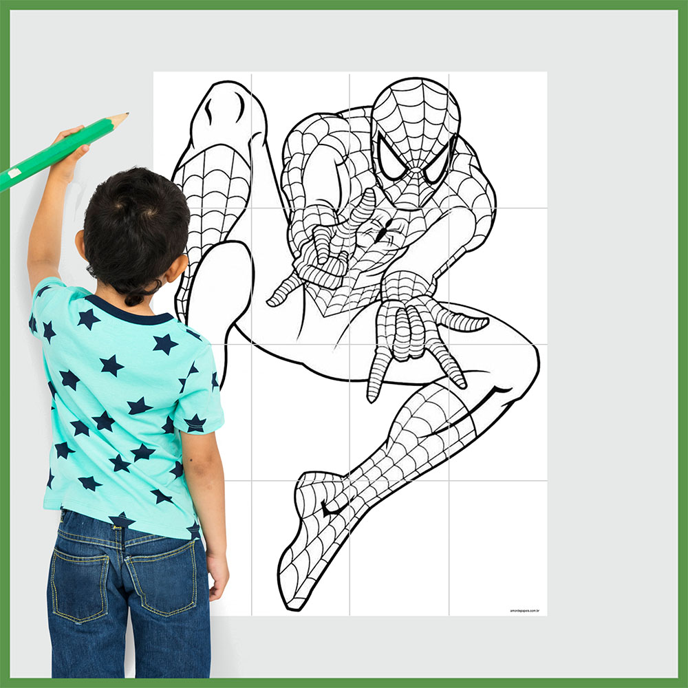 Os Melhores Desenhos do Miles Morales para Colorir