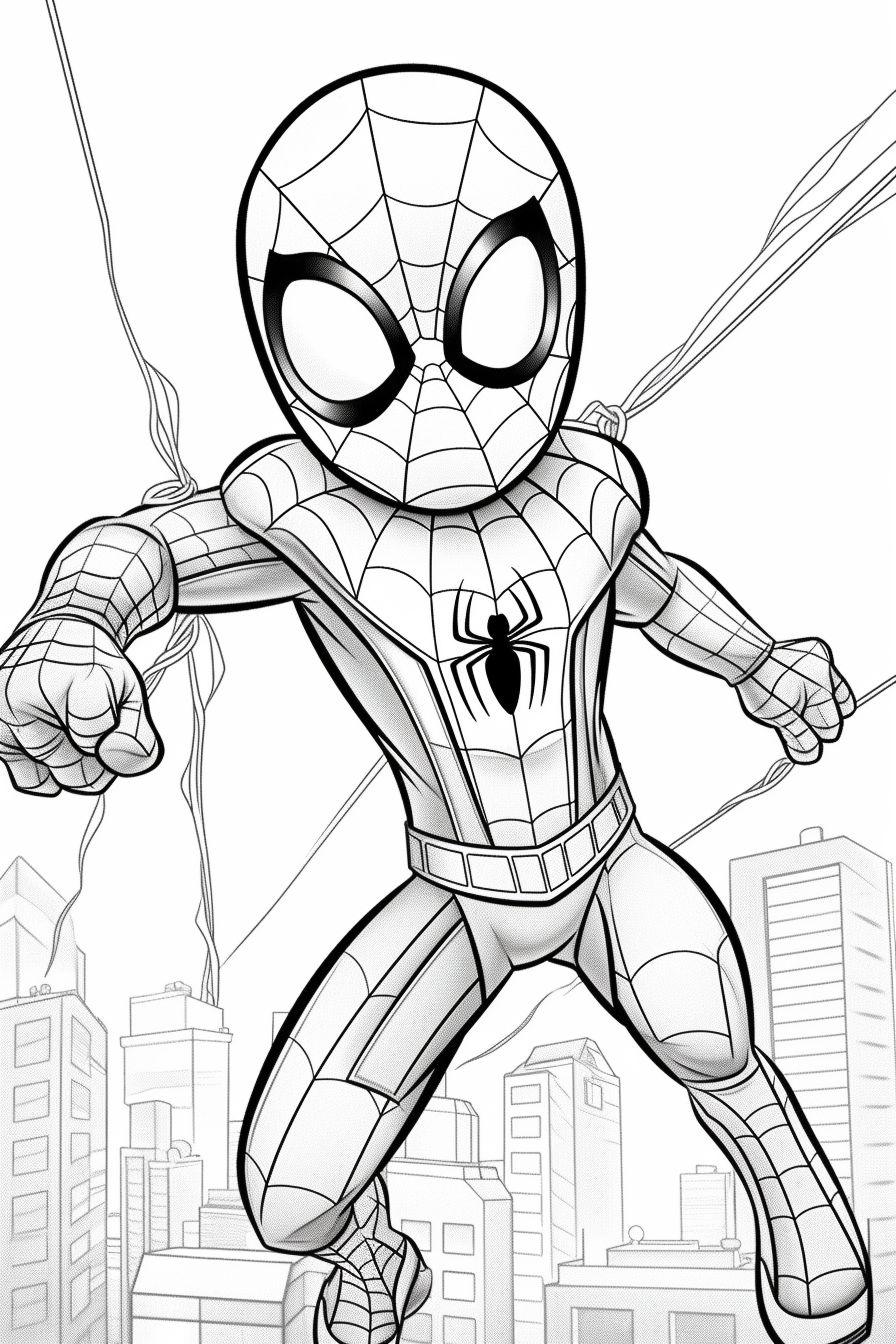 Como Imprimir Desenhos do Homem-Aranha em Alta Qualidade