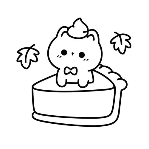 desenho kawaii para colorir