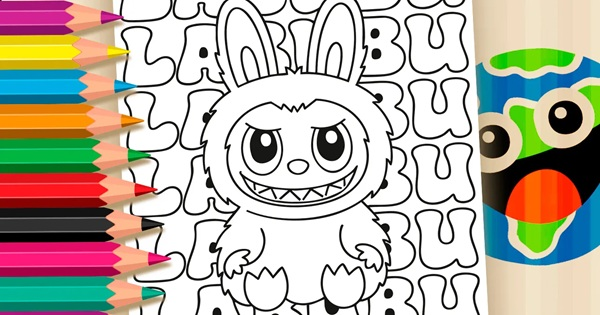Benefícios de colorir para o desenvolvimento infantil com o Labubu