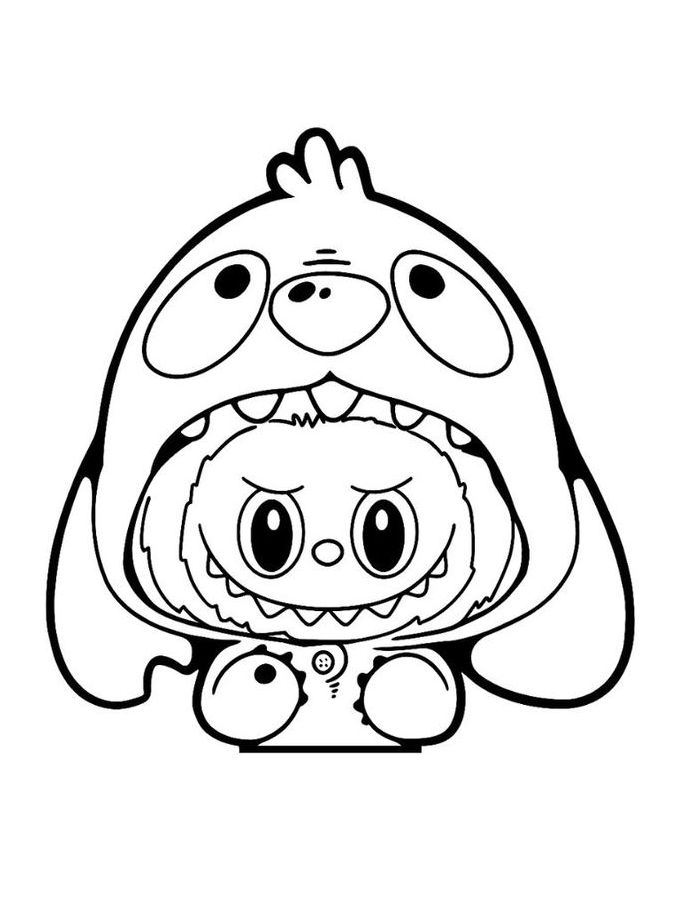 Os melhores materiais para colorir desenhos do Labubu