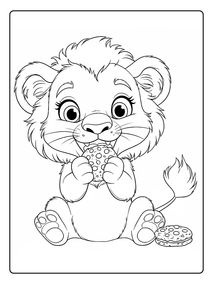 Guia completo de cores para pintar seu leão: do realista ao cartoon