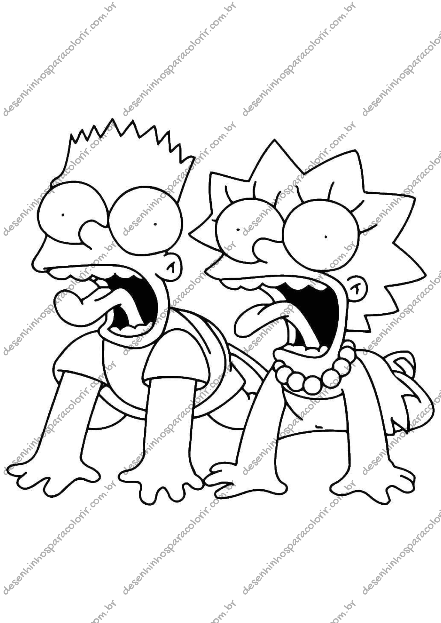 Guia Completo: Como Encontrar os Melhores Desenhos dos Simpsons para Colorir