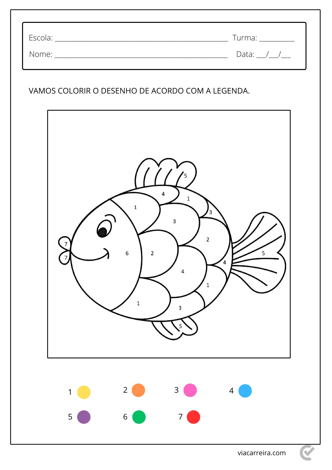 desenhos grossos para 1 ano
