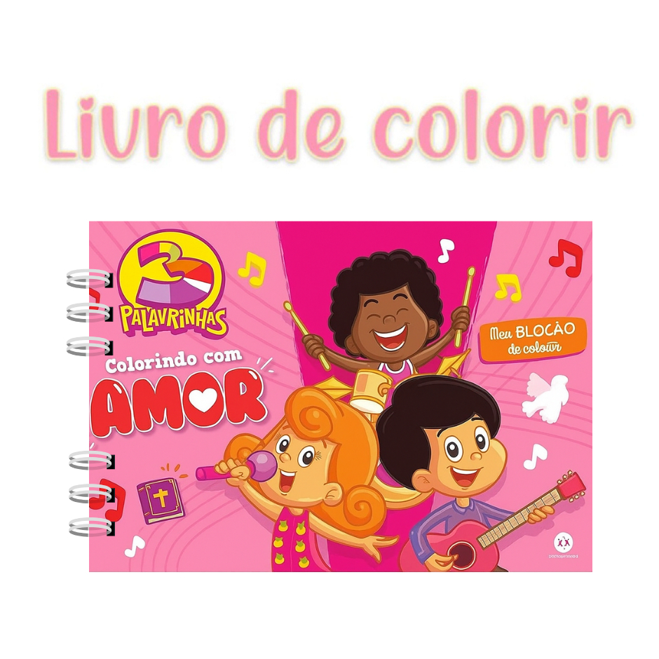 download grátis desenhos 3 palavrinhas