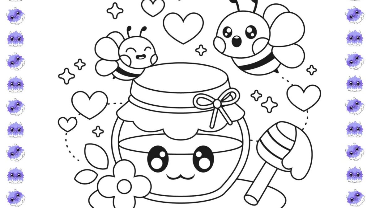 desenho de abelha para imprimir