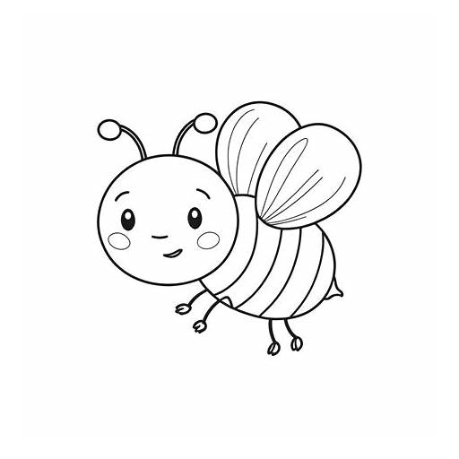 abelha desenho infantil