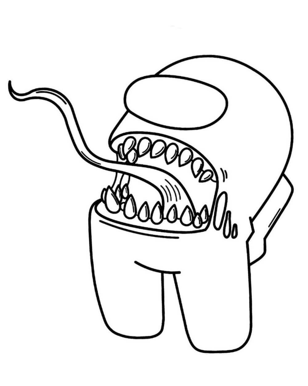 desenho impostor among us para imprimir