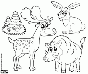 desenhos de animais para crianças pequenas