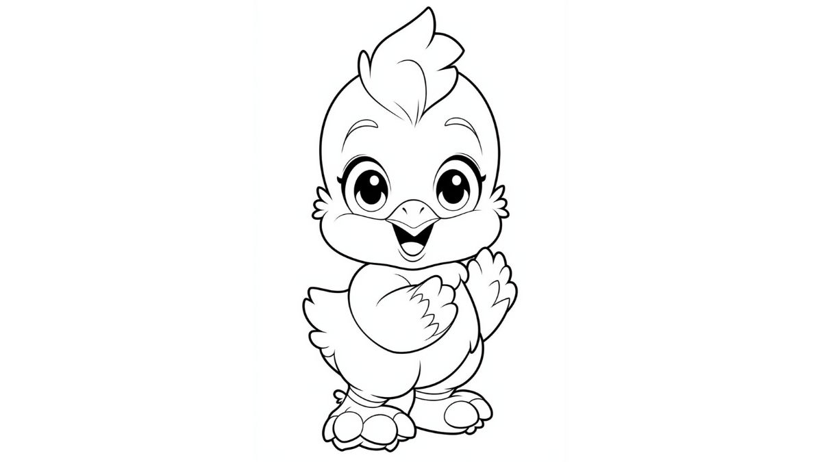 desenhos de animais bebês para colorir