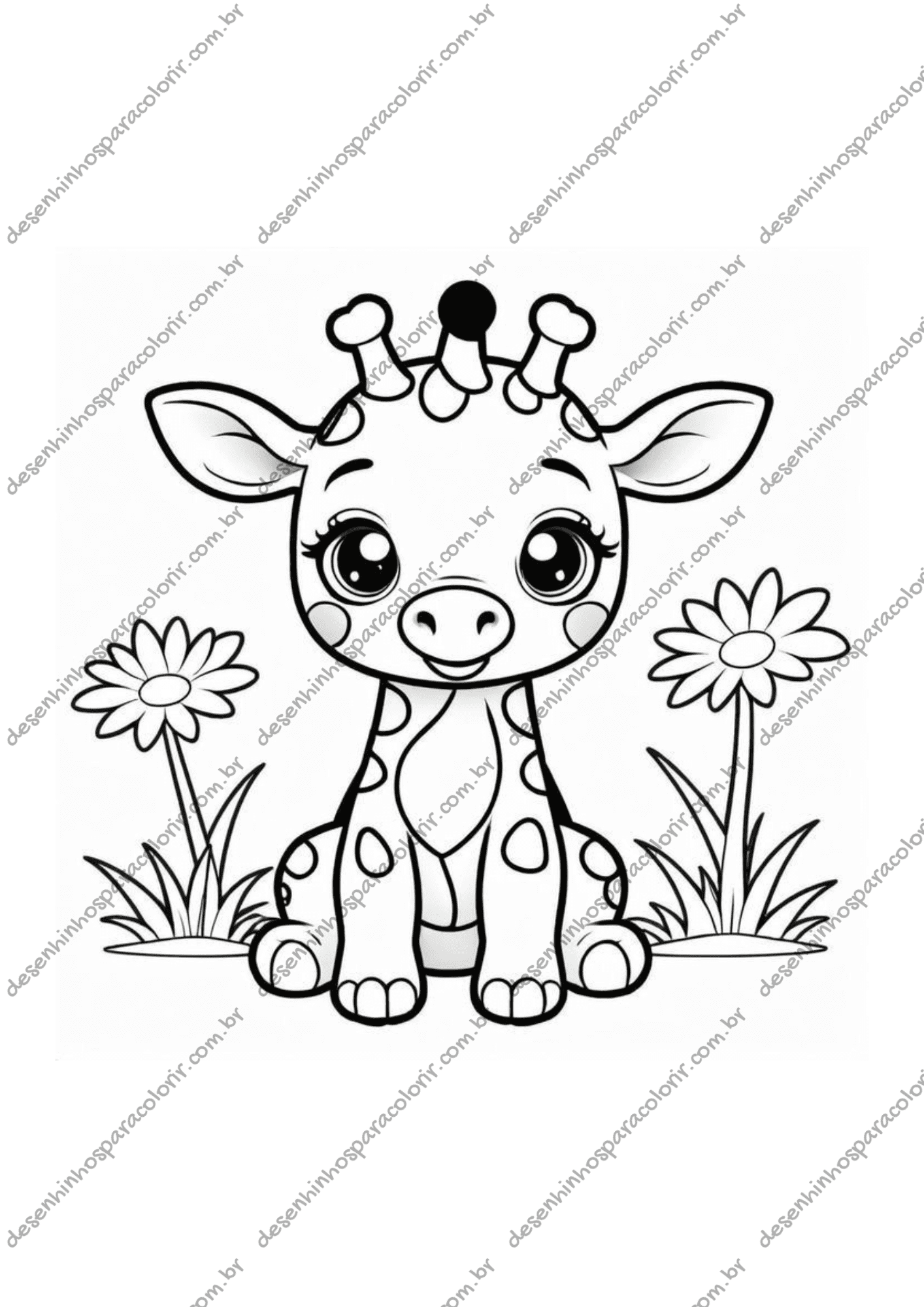 páginas para colorir de animais selvagens