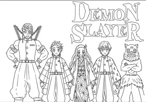 kimetsu no yaiba desenhos