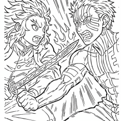 desenhos de mangá para colorir