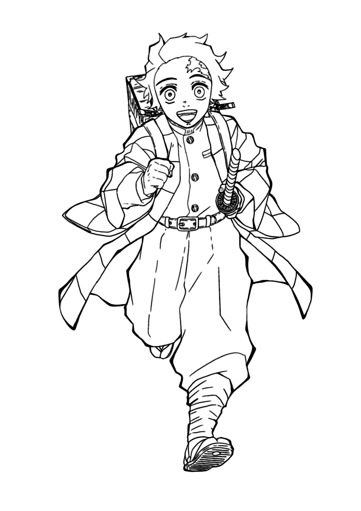 desenhos de anime para colorir