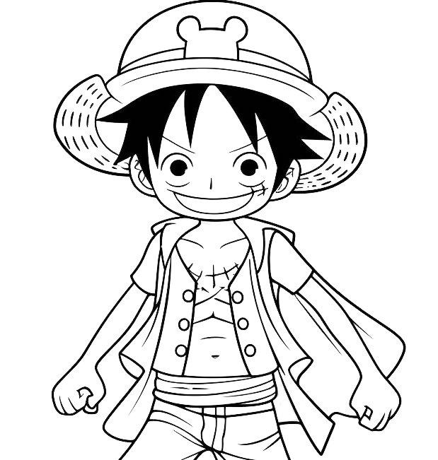 desenhos de anime para imprimir e colorir