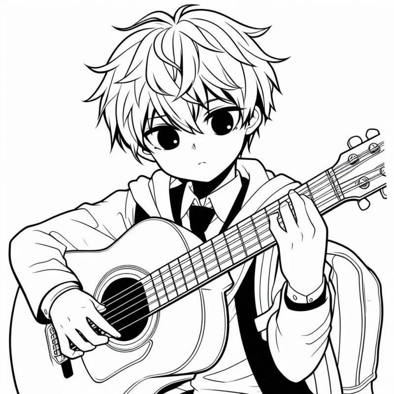 melhores desenhos de anime para colorir