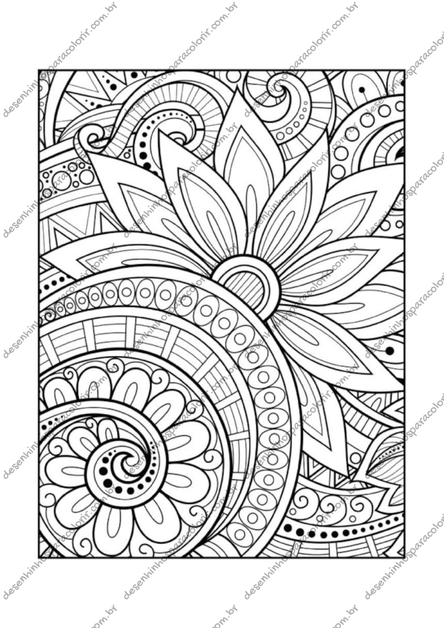 livros de colorir terapêuticos