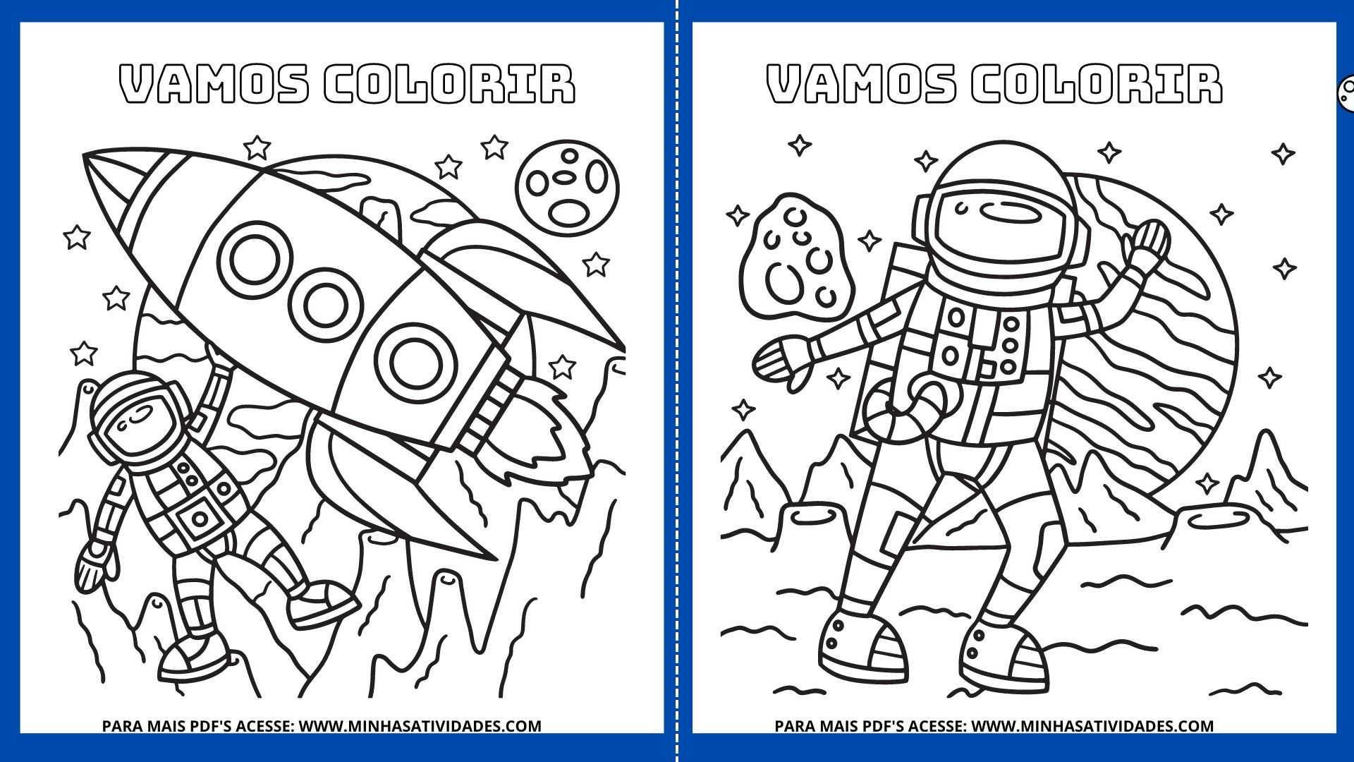 desenho astronauta fácil