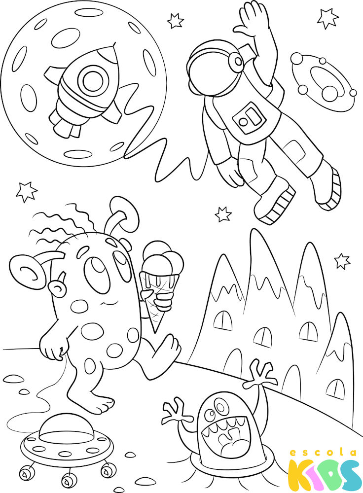 desenho de estrela para colorir
