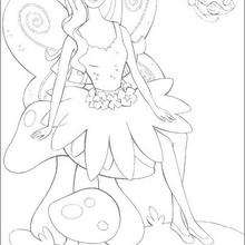 barbie sereia para colorir grátis