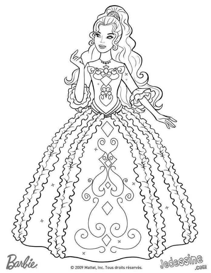 desenho barbie unicórnio para imprimir